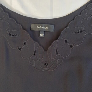 Aritzia Babaton Embroidered Trim Cami Top Size S